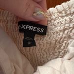 EXPRESS Ivory Smocked Blouse Photo 1
