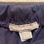 Woman Within  3X Navy Snap Trim Pull on Leggings Photo 7