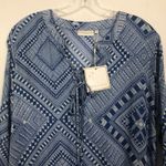 Shiraleah NWT  Lace Up Geometric Pattern Tunic Dress Size XL Photo 1