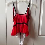 Escante Collection Elegant Red and Black Lace Lingerie Size XL Photo 3