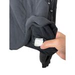 ZARA Lace Up Gray/black Crewneck Sweatshirt Size Medium Photo 4