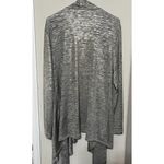 Joan Vass  Gold Metallic Cardigan Womens Open Front Knit Plus Size XL Photo 6