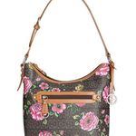 Giani Bernini Signature Rose Handbag Brown Photo 0