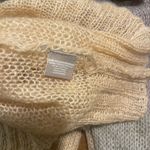 Anthropologie Knitted & Knotted Melting Blocks Sweater Orange Size M Photo 3