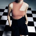 ZARA contour crop top Photo 3