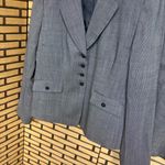 Tahari ‎ Black Wool Two Piece Skirt And Blazer Set Size 14 Photo 3