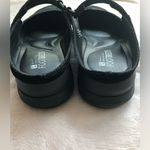 White Mountain  Womens Footbeds Slip On Mary Jane Mules Clogs Black Sz 8. Photo 4