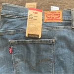 Levi's NWT 724 Jeans Women's 22W Distressed Denim High-Rise Slim Straight Photo 2