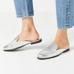 Urban Outfitters • metallic slip on mules Photo 1