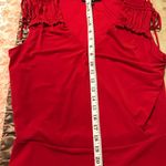 Catherine Malandrino Catherine Mallandrino Red Sleeveless Top Photo 7