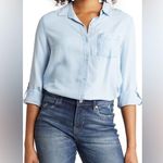 Como vintage  Long Sleeve Denim Button-Down Shirt Photo 0