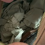 Francescas Dusty Dark Rose Circle Whipstitch Trim Crossbody Faux Leather Bag NWT Pink Photo 3