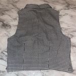 Equipment Black and White Houndstooth Vest Top Photo 1