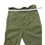 Madewell Double Button Tapered High Rise Pants sz 2 paper bag waist Photo 5