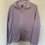 Eddie Bauer NWT Lavender Zip-Up Sweatshirt Jacket Photo 1