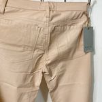 Kaos Jeans women's size 26 dusty pink faux leather viscose stretchy skinny pants Photo 2