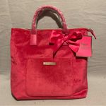 Juicy Couture  Fuschia Velvet Bow Convertible Tote Bag Backpack Fairycore Y2K Photo 0