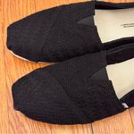 Toms  Black Crochet Slip-On Shoes Loafers Women’s Size 9 Photo 5