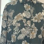 Elan  Floral Button Down Blouse - Size Small Photo 7