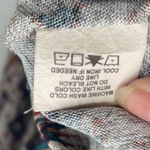 Living Doll  Women's tunic top shirt pullover mini dress Large EUC peacock Photo 10