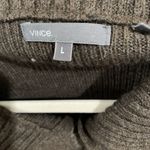 Vince  Size Large Brown Wool Alpaca Blendy Chunky Button Cardigan Sweater Photo 3