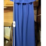 Coveted Clothing Blue Maxi Dress - Off the Shoulder Photo 5