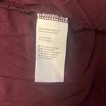 American Eagle AEO  Outfitters Maroon Deep V-Neck Ladder Strap Tank L Photo 5