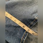 Terra & Sky NWT  Size 4X Elastic Back Zip Up Split Hem Med Wash Denim Jean Shorts Photo 5