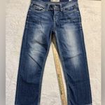 Buckle BKE Harper Jeans Women's 30 Blue Denim Capri Stretch Distressed Faded Photo 0