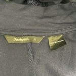 Desigual  Size Medium Cardigan Open Front Knit Abstract Art to Wear Boho Photo 4