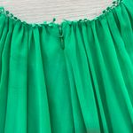 Badgley Mischka Green Chiffon Gown Photo 15