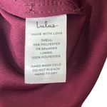 Lulus  So Flirty Burgundy One-Shoulder Cutout Asymmetrical Dress Women's Size XS Photo 11