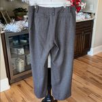 Brown Wide Leg Dress Pants Madison Petite Alexandra Fit Size 8P Photo 4