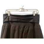 XCVI Vintage Black Wide Leg Cropped Gaucho Harem Pants Size Large Casual Boho Photo 2