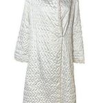 Vintage quilted lace satin robe alto image size s/m Photo 0