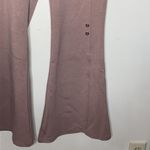 Free People  Mauve Downhill Flared lace up yoga pants size M Photo 66