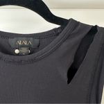 Alala  Black Distressed Sleeveless Muscle Tee, Size XS Photo 1