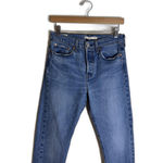 Levi's  Wedgie Jeans Womens 28 Blue High Rise Straight Leg Button Fly Denim Photo 1