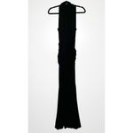 XScape By Joanna Chen Cowl Neck Draped Maxi Dress Sleeveless Womens Black Size 2 Photo 1