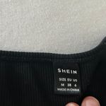 SheIn Black Cropped Top Photo 1