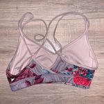 Old Navy  Active Go Dry floral strap back athletic sports bra Photo 3