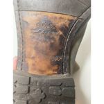 NDC Made By Hand Brown Suede Distressed Buckle Lined Ankle Boots Boho Grunge 40 Size 9 Photo 8