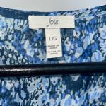 Joie  Limited Edition Hi-Lo Tiered Maxi Dress Size Large Blue Printed New‎ Photo 6