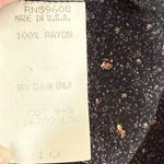 Vintage Floral Blouse Cottage Soft Modest Feminine Retro Layering Dark Academia Gray Size 10 Photo 7