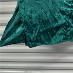 Victoria's Secret Vintage Victoria’s Secret Satin Jacquard Pajama Top Women's Small Green 90's Y2K Photo 4