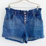 Wild Fable Paperbag Button Fly Denim Shorts Photo 0