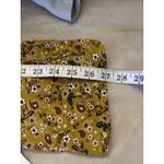 Three Stars Dress Sz Large Floral Ruffle Tiered Prairie Bohemian Boho Festival Photo 9