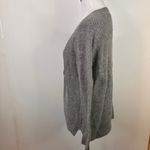 Madewell  Grey Ribbed Lyle Henley Cardigan Sweater Size XS Photo 6