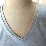Urban Outfitters  blue V-neck cozy top Photo 7