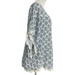 Eberjay Eberjey Small Medium Top Blouse Crochet Sleeve Cover Up Beach Photo 2